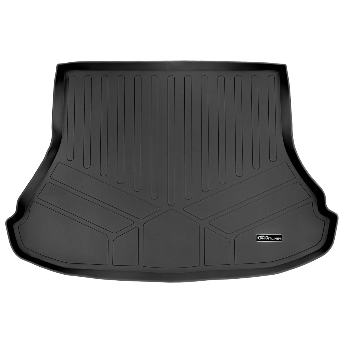 All Weather Custom Fit Trunk Floor Mat & Cargo Liner for 2014-2016 Kia Forte, Black
