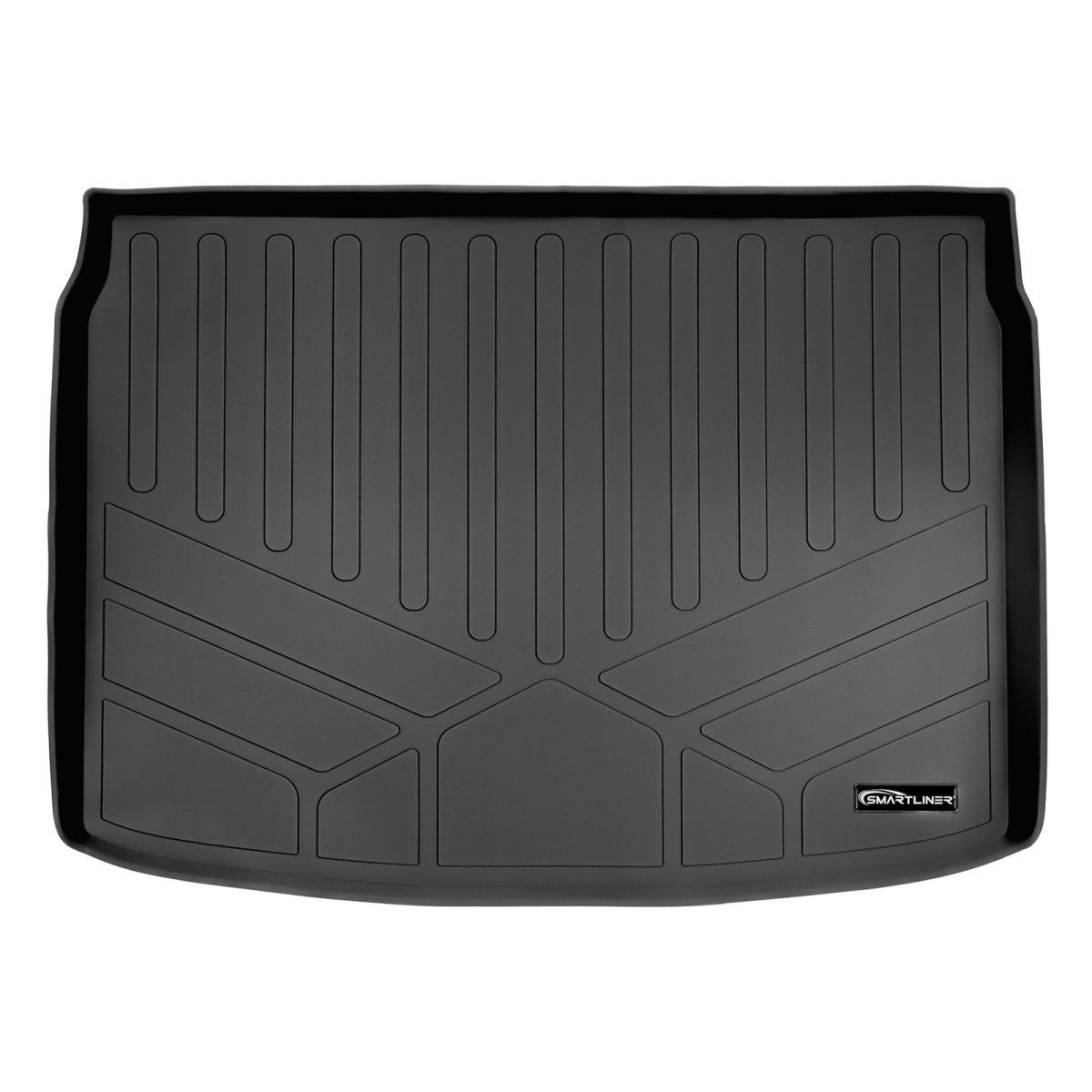 Trunk Floor Mat & Cargo Liner - Fits with Cargo Tray in Highest Position for 2017-2020 Rogue Sport, Black