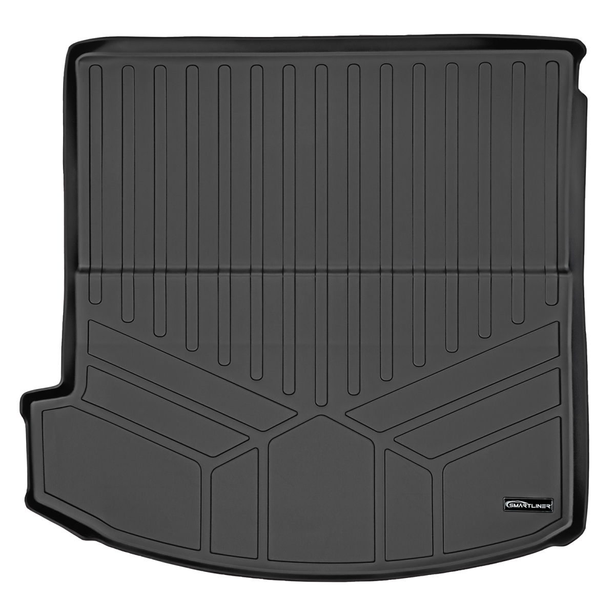 SD0345 All Weather Custom Fit Trunk Behind 2nd Row Floor Mat Cargo Liner for 2018-2022 Buick Enclave, Black