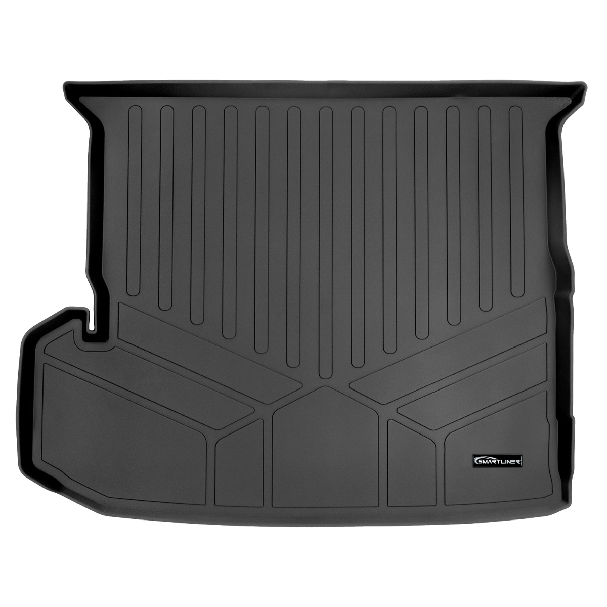 SD0357 Trunk Behind 2nd Row Floor Mat Cargo Liner with 3rd Row Seats for 2018-2022 Lexus RXL - All Models, Black