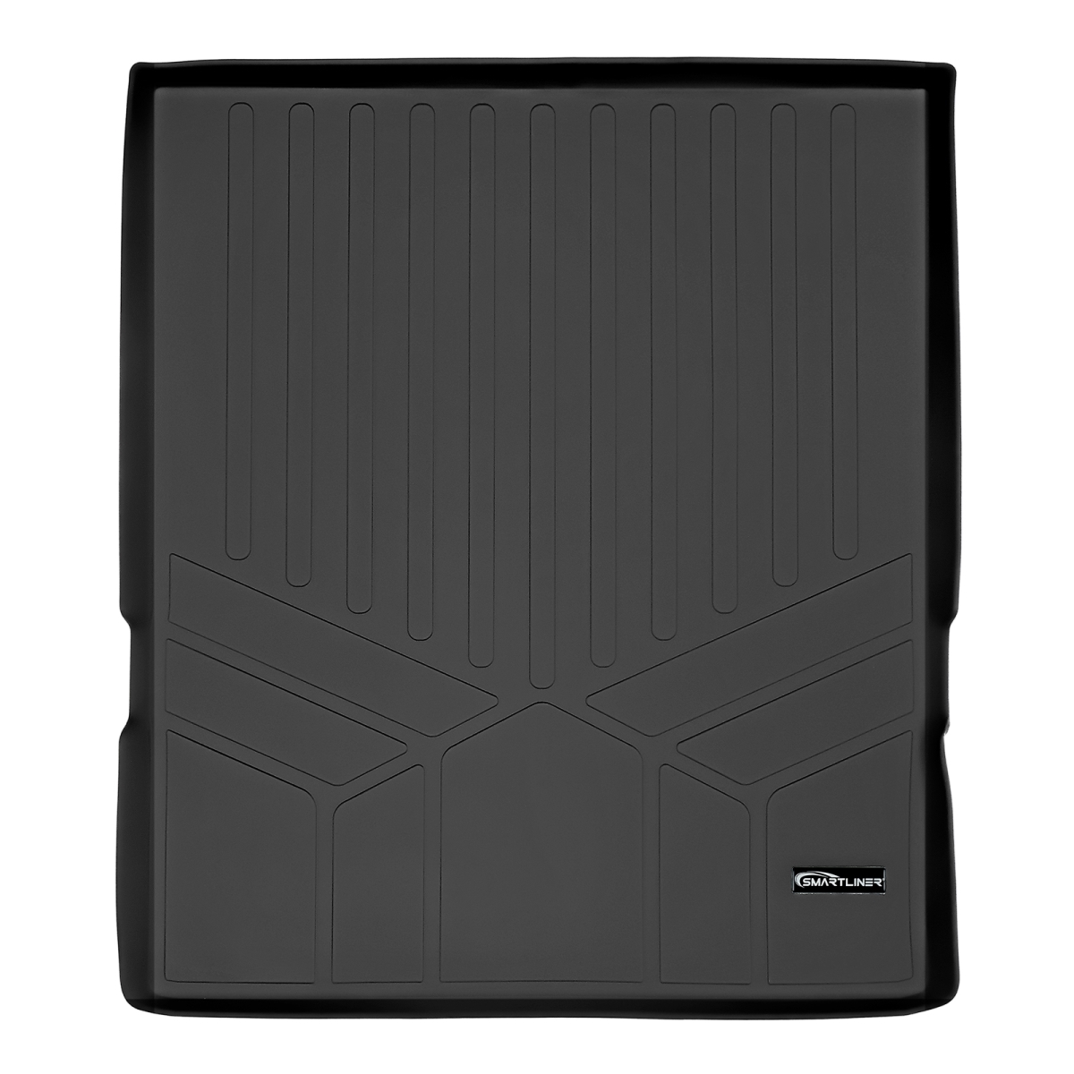 All Weather Trunk Behind 2nd Row Floor Mat Cargo Liner for 2009-2019 Ford Flex, Black