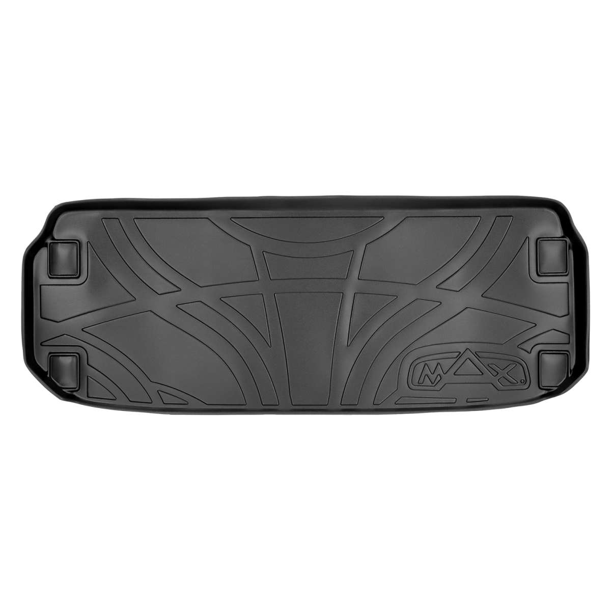 SE0131 Trunk Behind 3rd Row Floor Mat Cargo Liner for 2013-2020 Nissan Pathfinder, Black
