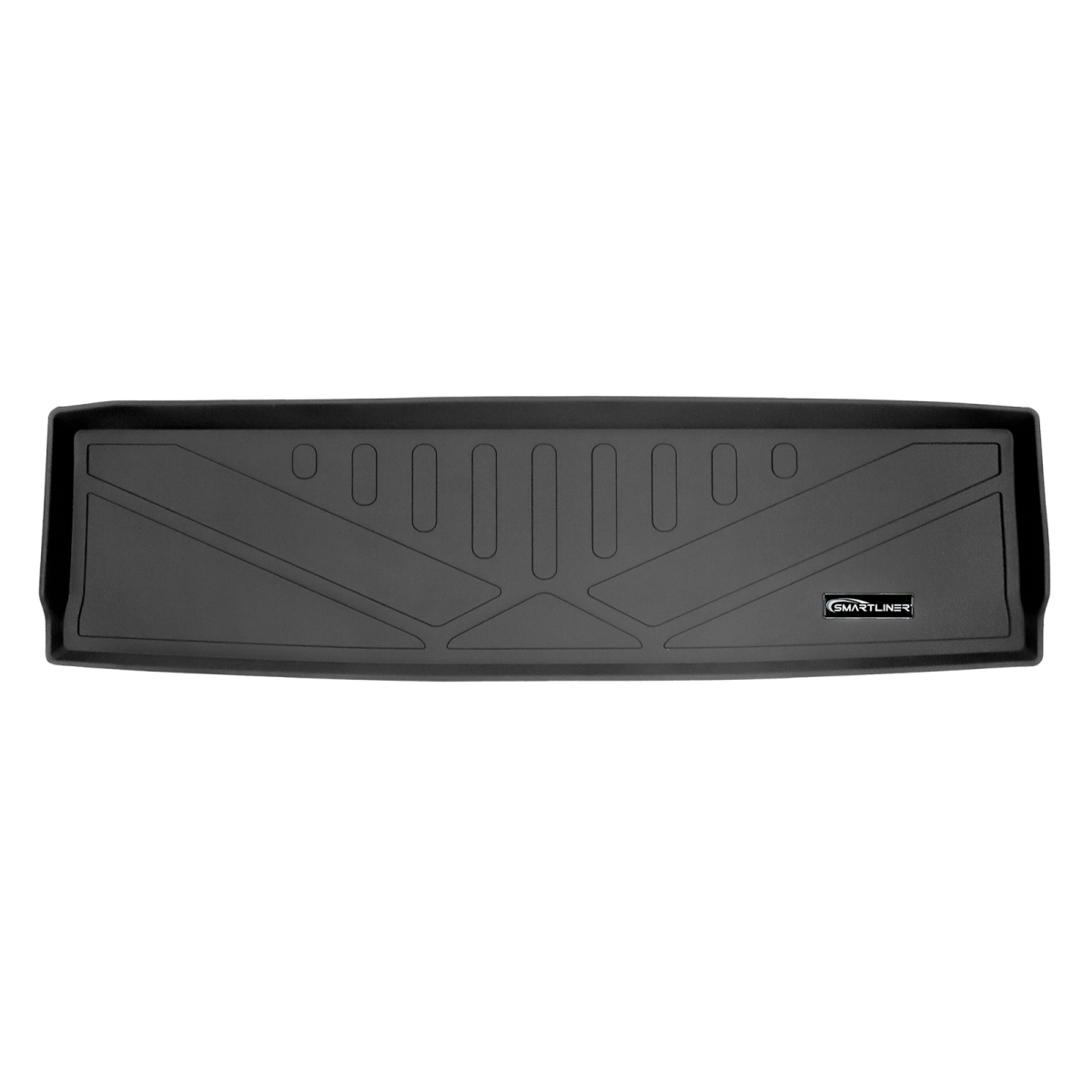 All Weather Custom Fit Trunk Behind 3rd Row Floor Mat Cargo Liner for 2015-2020 Chevy Tahoe, Black