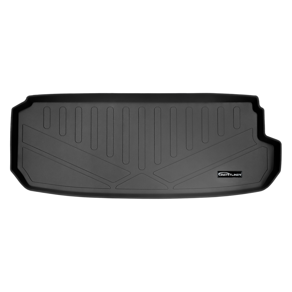 All Weather Custom Fit Trunk Behind 3rd Row Floor Mat Cargo Liner for 2017-2022 Audi Q7 - All Models, Black
