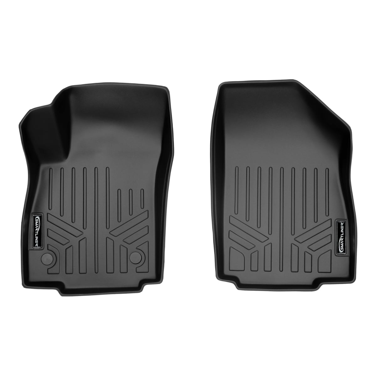 Custom Fit 1st Row Floor Mats Liner Set for 2013-2022 Buick Encore, Black
