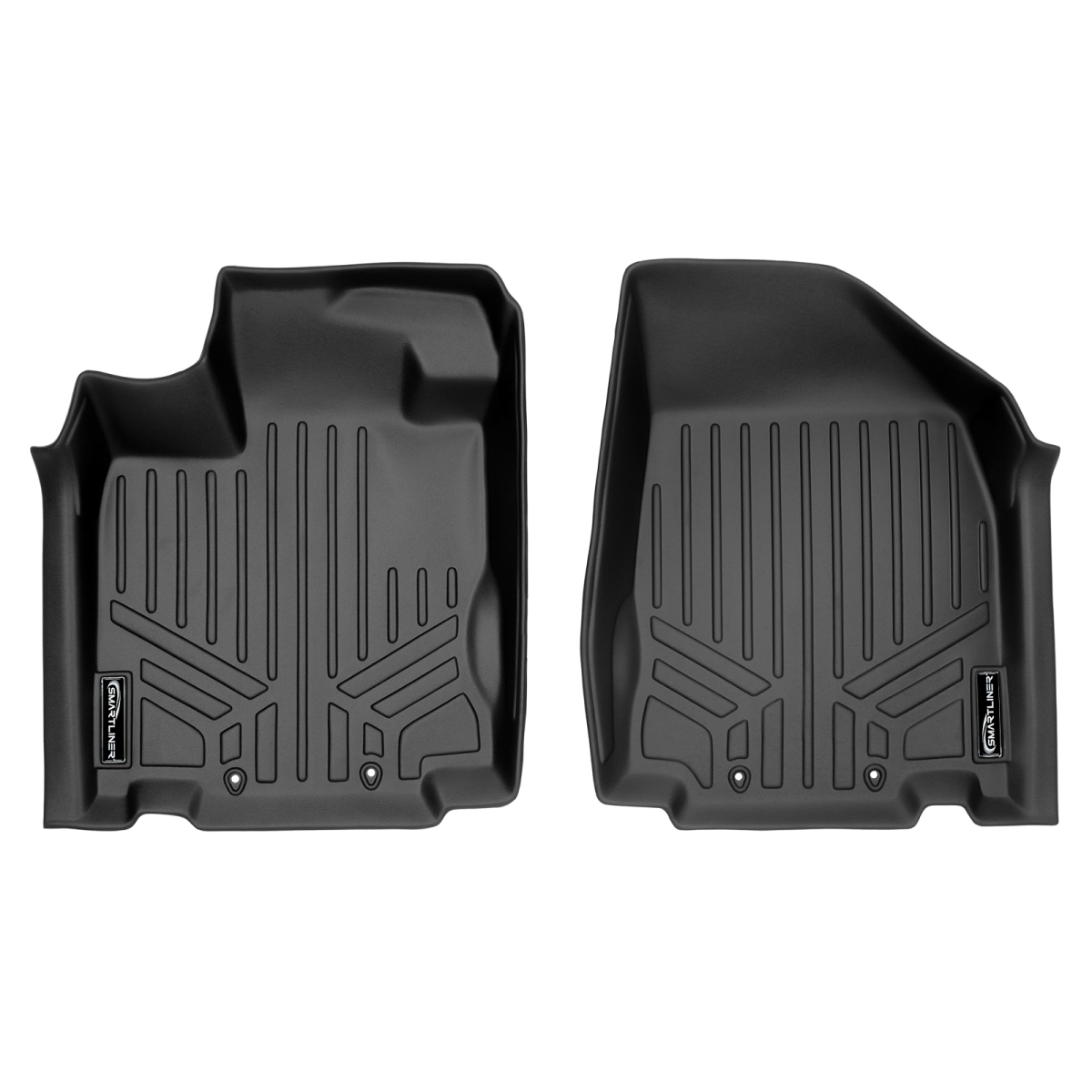 SA0131 Custom 1st Row Floor Mats Liner Set for 2013-2020 Nissan Pathfinder, Black