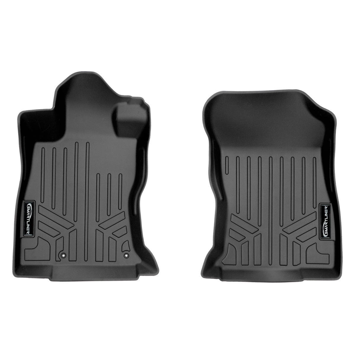 Custom Fit 1st Row Floor Mats Liner Set for 2019-2021 Subaru Forester, Black