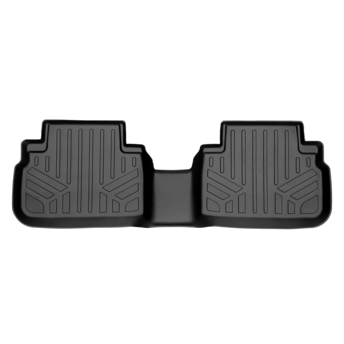 Custom Fit 2nd Row Floor Mats Liner for 2019-2021 Subaru Forester, Black