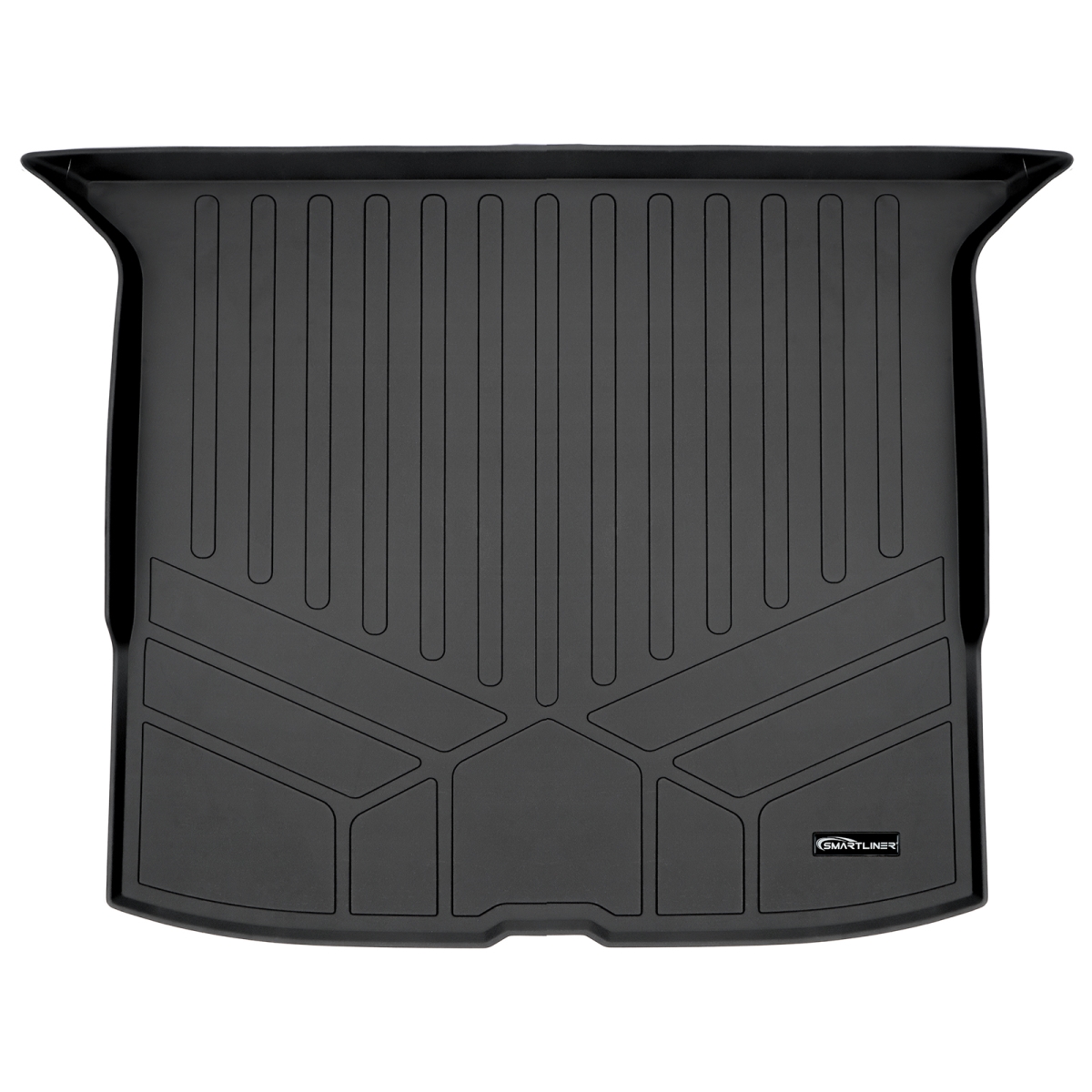 SD0422 All Weather Custom Trunk Floor Mat Cargo Liner for 2019-2022 Honda Passport, Black