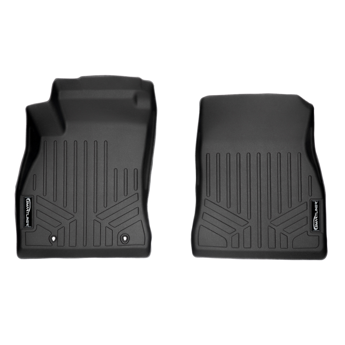 SA0432 Custom Fit 1st Row Floor Mats Liner Set for 2011-2017 Nissan Juke, Black