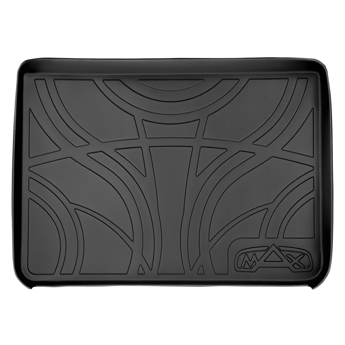 SD0027-R All Weather Cargo Trunk Liner Floor Mat for 2010-2022 Toyota 4Runner 5 Passenger with Sliding Rear Tray, Black