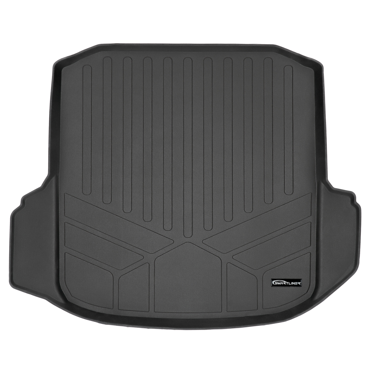 SD0429 All Weather Custom Trunk Floor Mat Cargo Liner for 2019-2021 Volkswagen Jetta, Black
