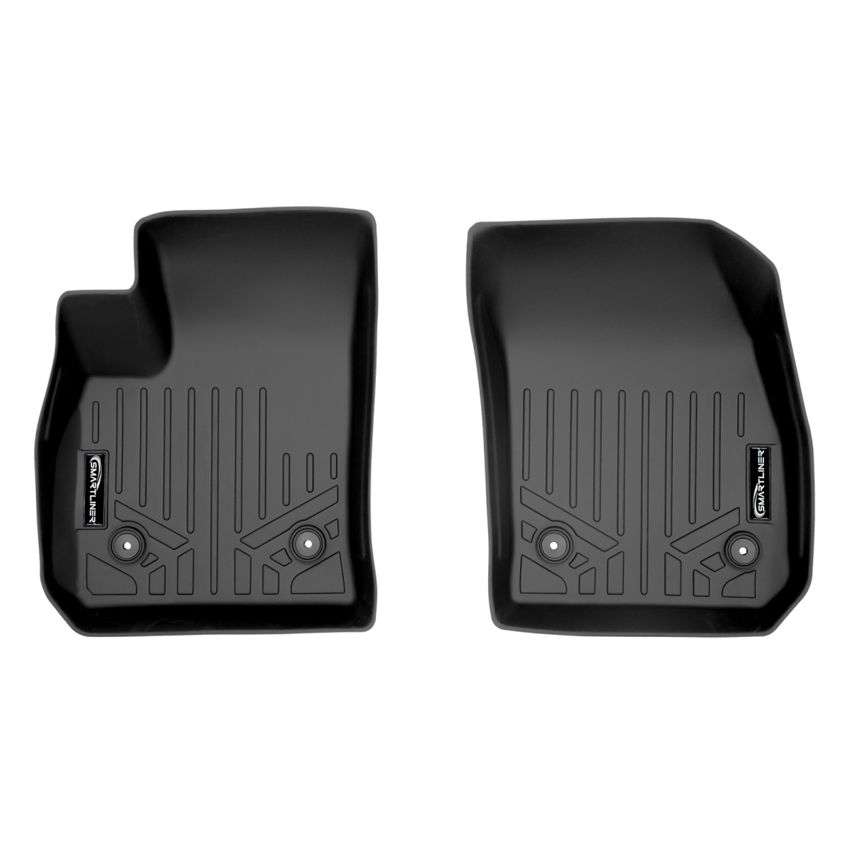 Custom Fit 1st Row Floor Mats Liner Set for 2019-2022 Cadillac XT4, Black