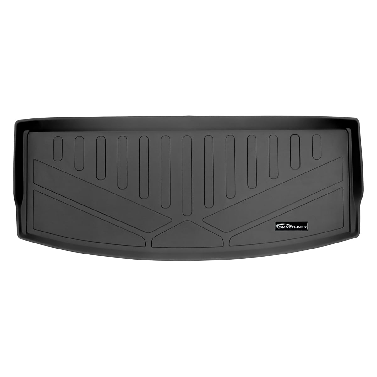 SE0423 All Weather Custom Trunk Floor Mat Behind 3rd Row Cargo Liner for 2020-2023 Ford Explorer, Black