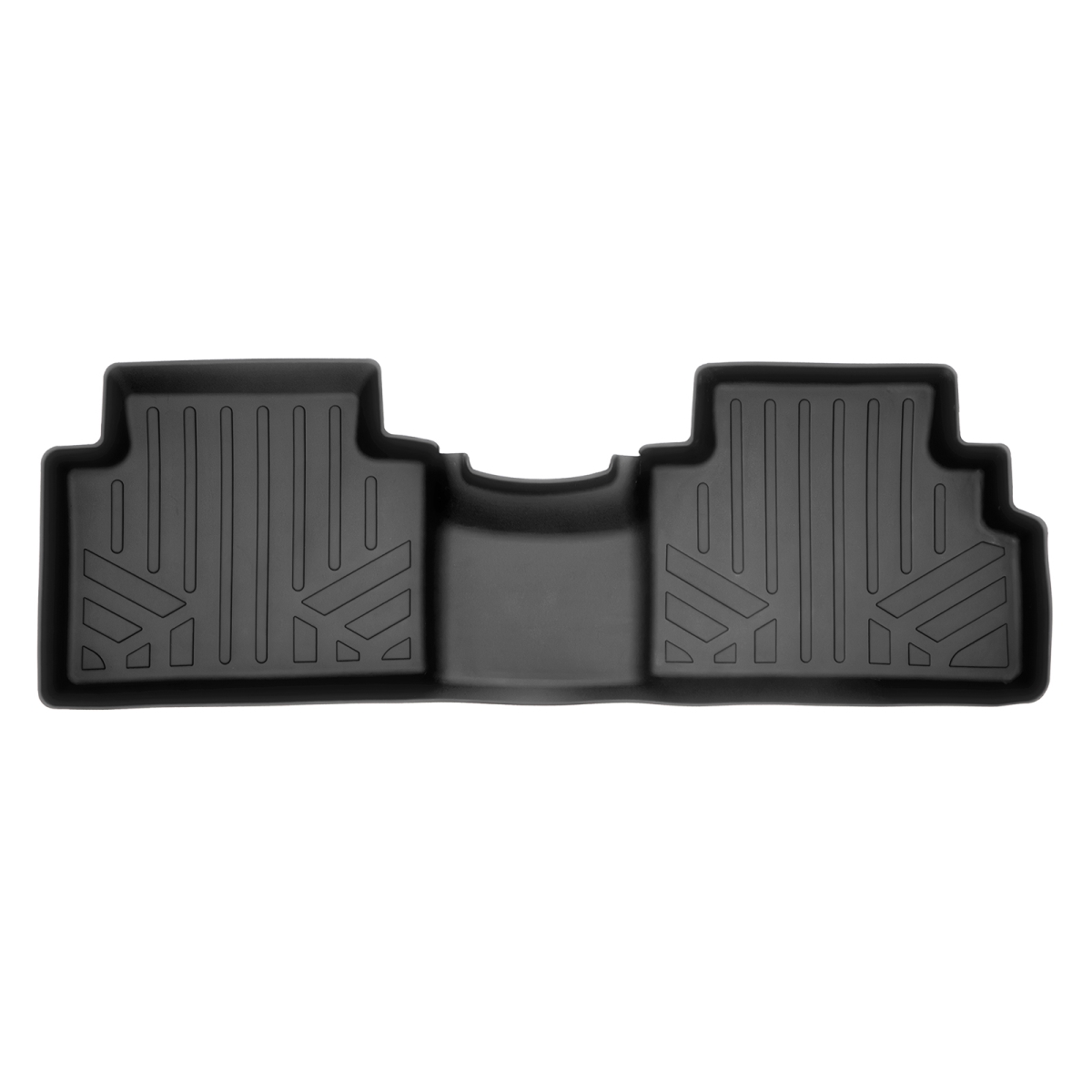 Custom Fit 2nd Row Floor Mats Liner for 2020-2022 Kia Soul, Black