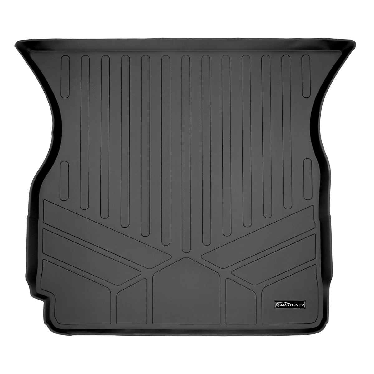 SD0474 All Weather Custom Trunk Floor Mat Cargo Liner - 5 Passenger for 2016-2021 Tesla Model X, Black