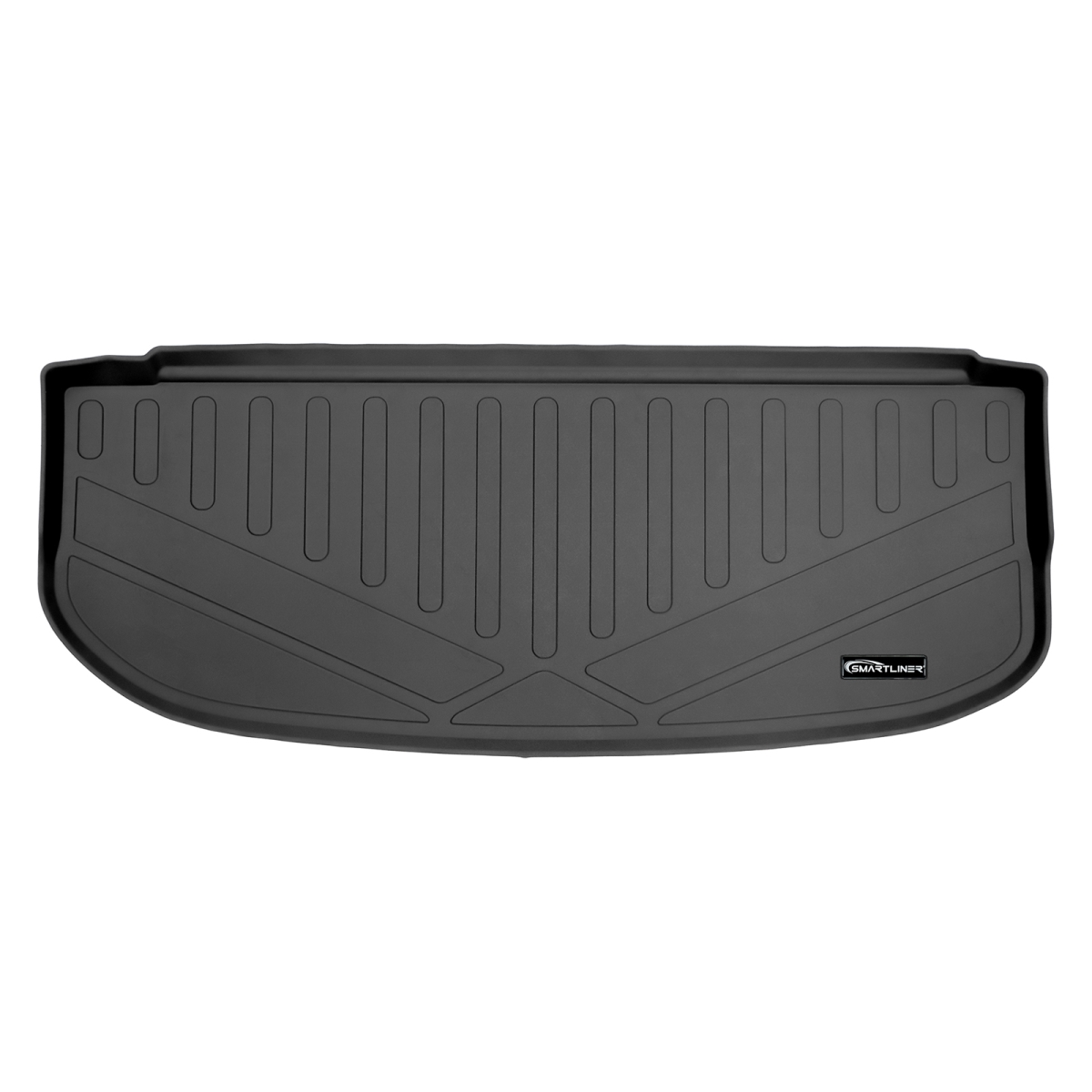 SE0472 All Weather Custom Trunk Floor Mat Behind 3rd Row Cargo Liner for 2020-2022 Hyundai Palisade, Black