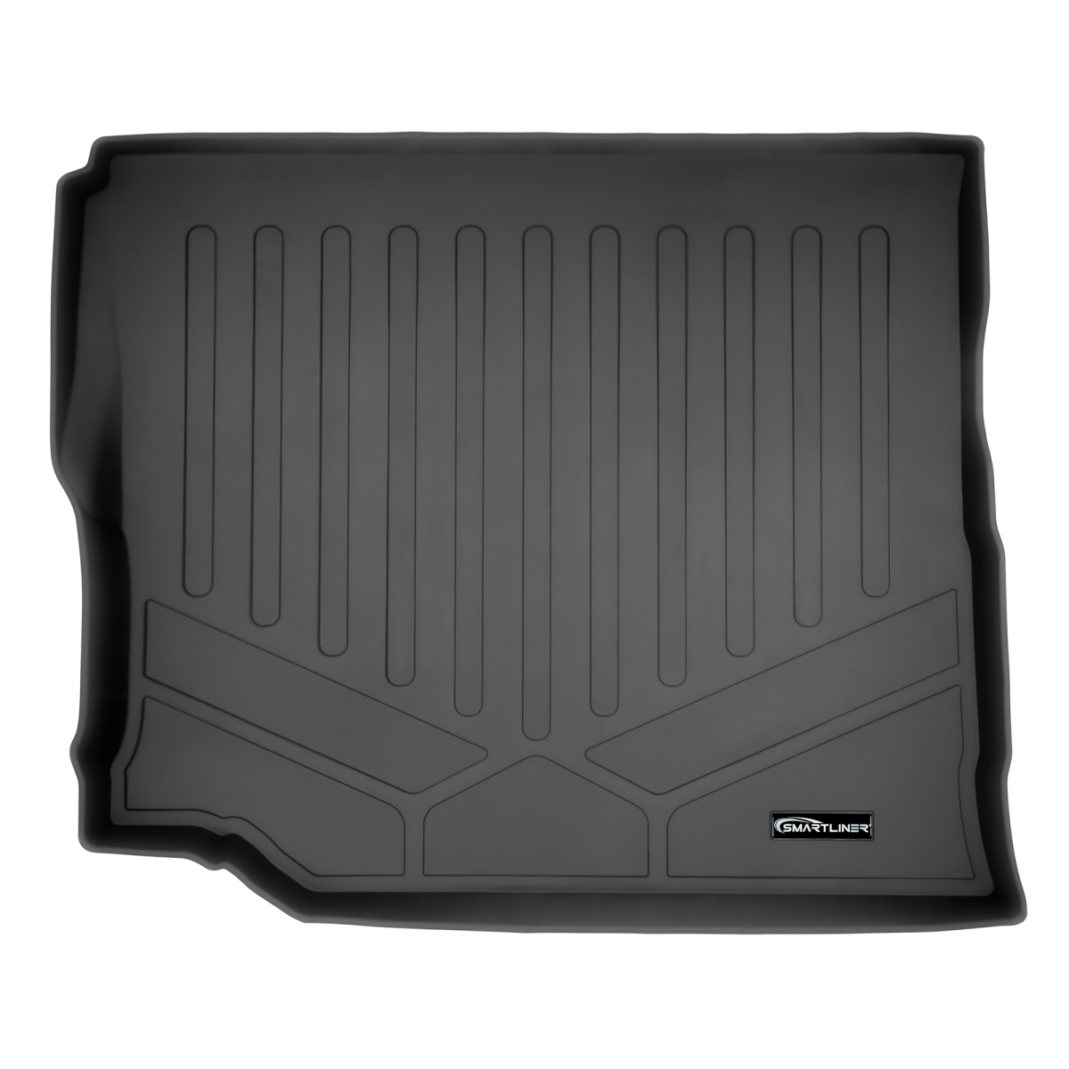SD0414 Custom Cargo Liner Floor Mat - Unlimited JL with Rear Seat Incline & Subwoofer for 2018 Jeep Wrangler, Black
