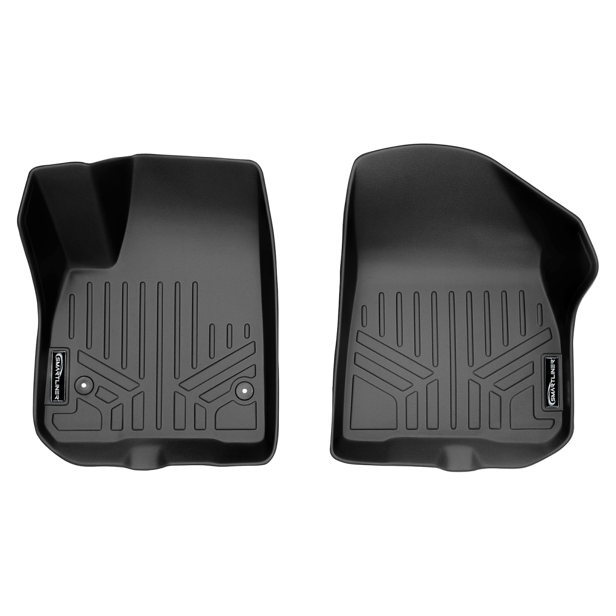 Custom Fit 1st Row Floor Mats Liner Set for 2017-2022 Cadillac XT5, Black