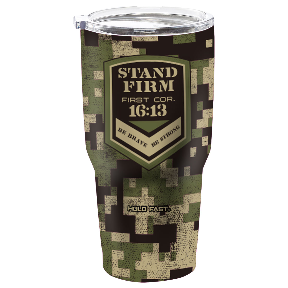 Picture of Kerusso MUGS199 30 oz Dual Wall Stainless Steel Stand Firm Tumbler&#44; Camo