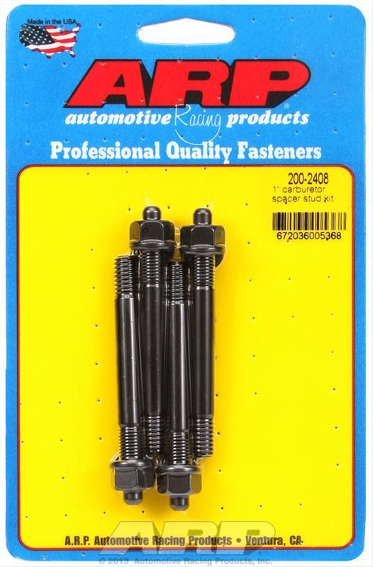 200-2408 1.25 in. Spacer Carburetor Stud Kit - 0.31 x 3.20 in. OAL
