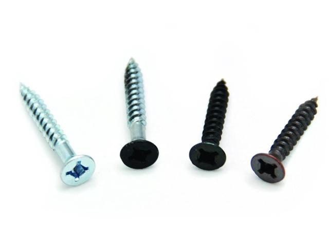 FLAT HEAD SQUARE RECESS SCREW ZINC 8 X 2 (50/CTN)