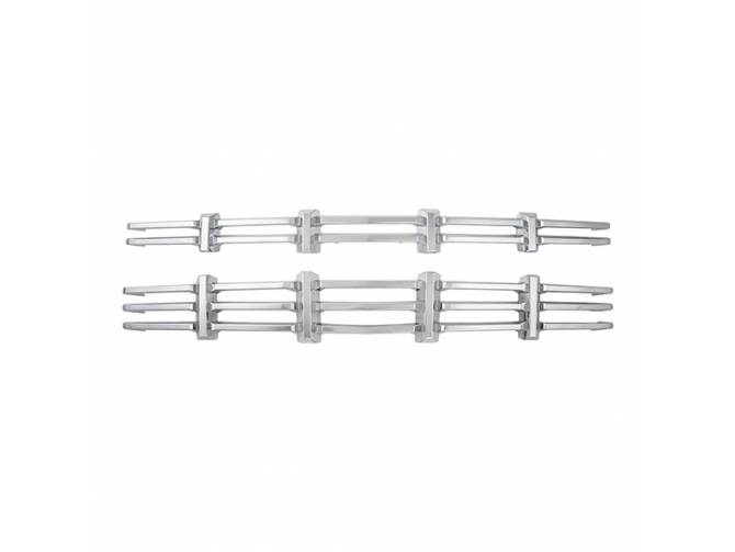 Overlay, 2 Piece, Chrome Plated, ABS Plastic