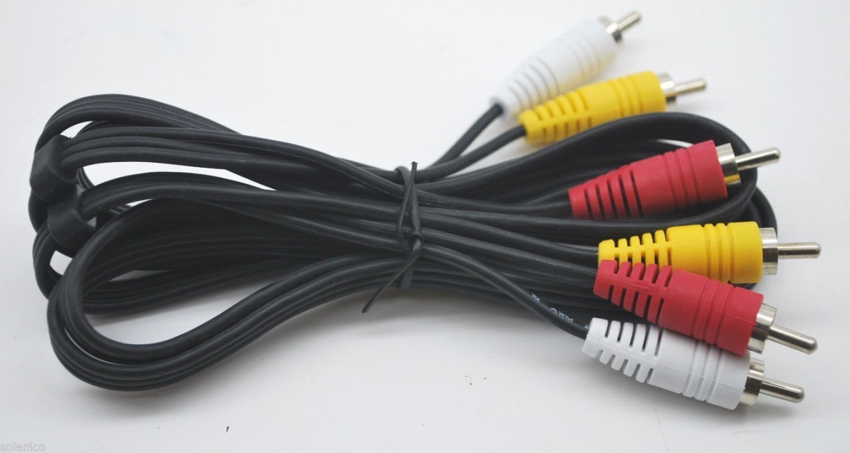 Picture of ASA A7H-JCAV6 6 ft. Audio&#44; Video RCA Cable