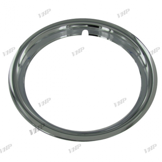 15" Diameter, 1-1/2" Depth, Chrome Plated, ABS Plastic, Set Of 4