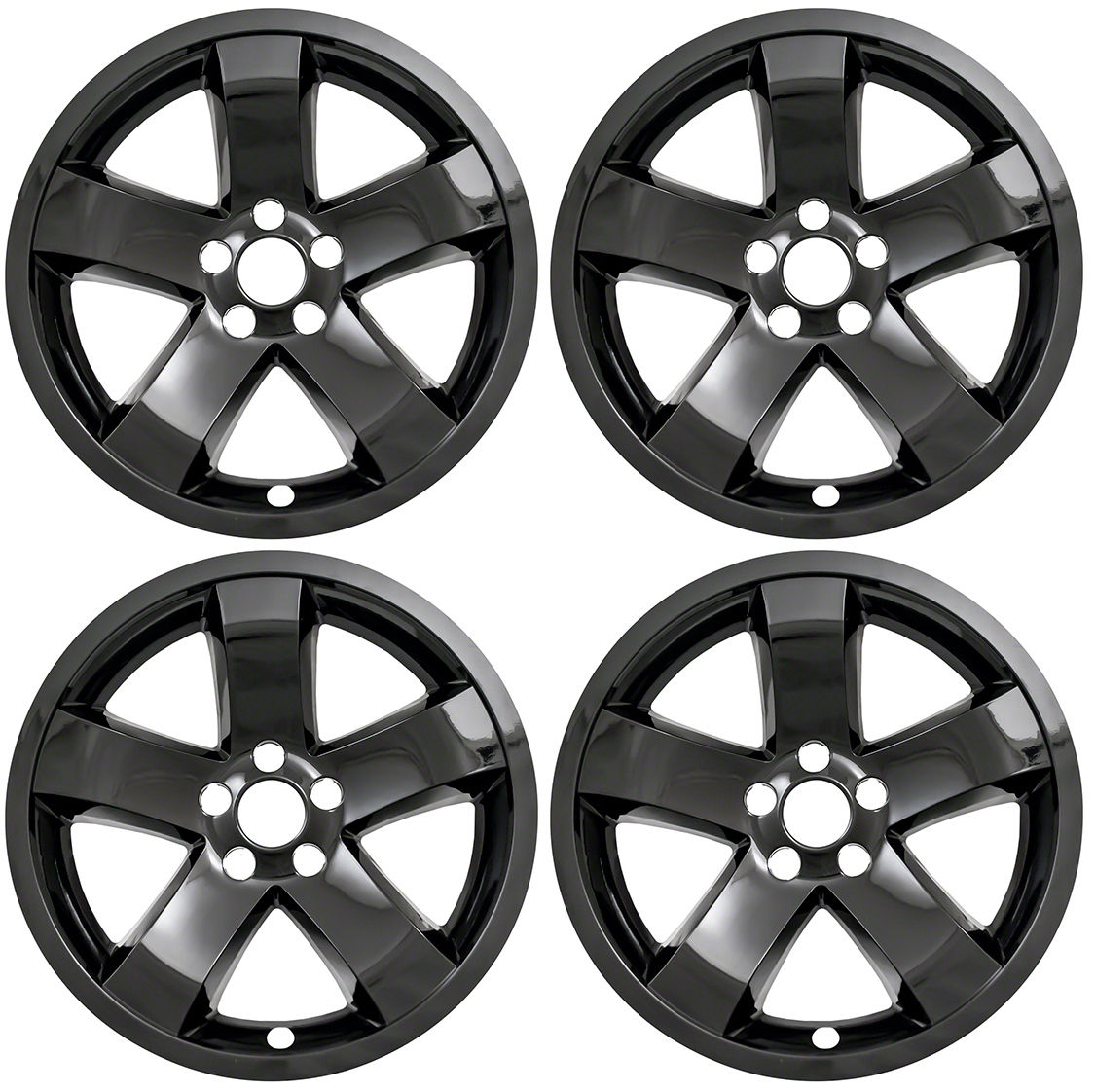 18 in. Impostor Wheel Skin for Dodge, Gloss Black