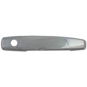 Chrome Plated, ABS Plastic, With Door Handle Trim, Without Passenger Side Keyhole