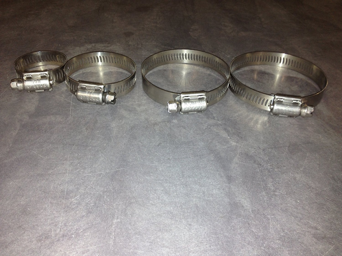 B55-62010H Stainless Steel Hose Clamp Worm-Drive
