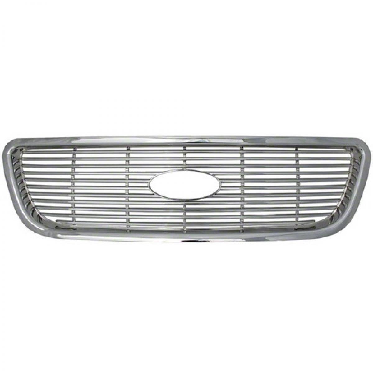 Picture of Coast2Coast C2C-GI113 Ford Grille Overlay for 2012-2014 Ford F150 XL-STX- FX2- FX4, Chrome