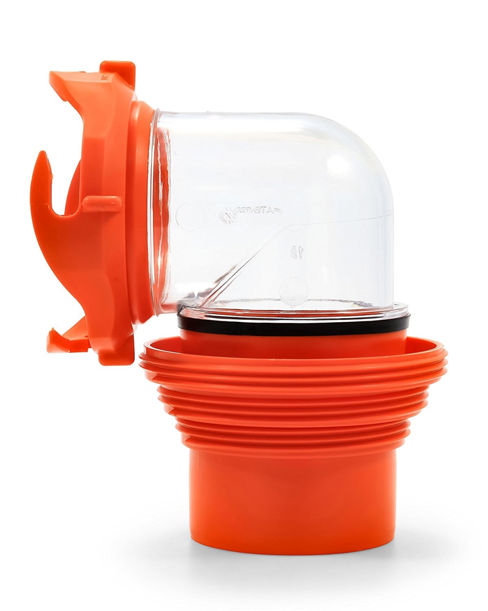Picture of Camco C1W-39736 4-in-1 RhinoFLEX Elbow Adapter with Swivel Bayonet Fitting