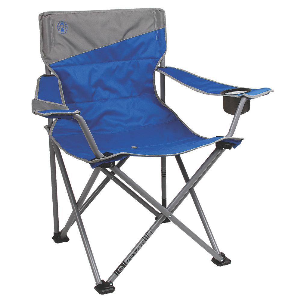 Picture of Coleman C4M-2000026491 Big-N-Tall Quad Chair&#44; Blue & Gray