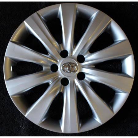 16", 5 Spoke, Silver, Plastic, Set Of 4, For 3275 Wheels, Lug Covers