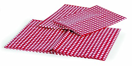Picture of Camco C1W-51021 Table Cloth Set with Table & Bench Covers&#44; Red & White