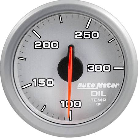 A48-9140UL 2 - 0.06 in. Oil Temperature Gauge silver