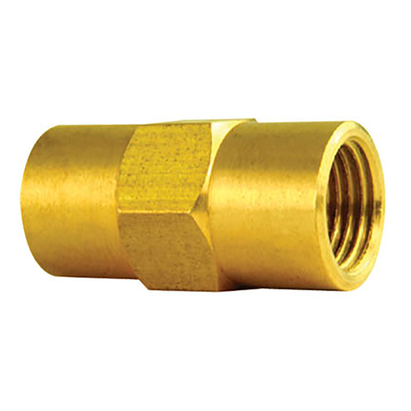 0.18 in. & M10 x 1.0 mm Inverted - Brass Brake Line Union