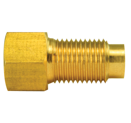Picture of AGS A79-BLF29B 0.37-24 in. M10 x 1 mm Female Male Inverted, Brass Adapter