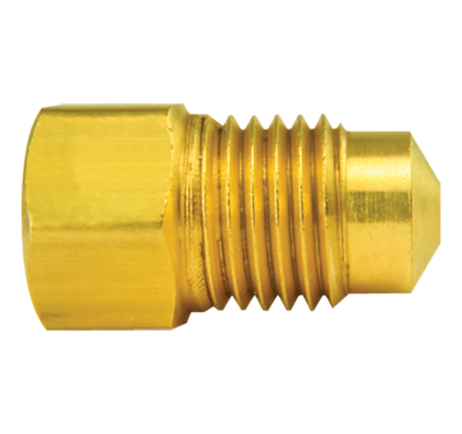 Picture of AGS A79-BLF34B 0.37-24 in. M13 x 1.5 mm Female Male Inverted&#44; Brass Adapter