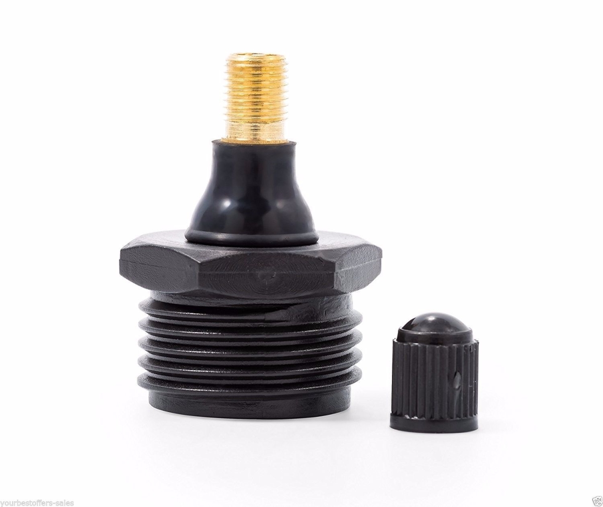 Blow Out Plug Plastic Plugs Black Schrader Valve Campers RV Tools