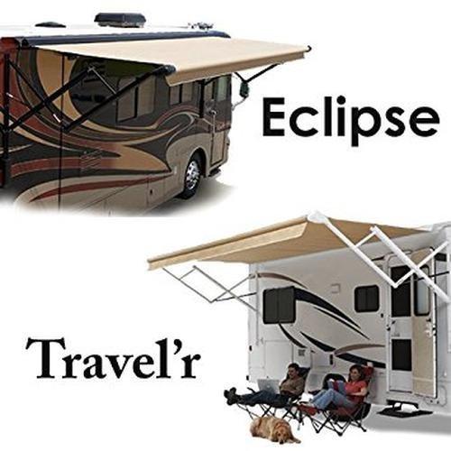 C6F-QJ178D00 17 ft. Blackgray Dune Stripe White Weatherguard