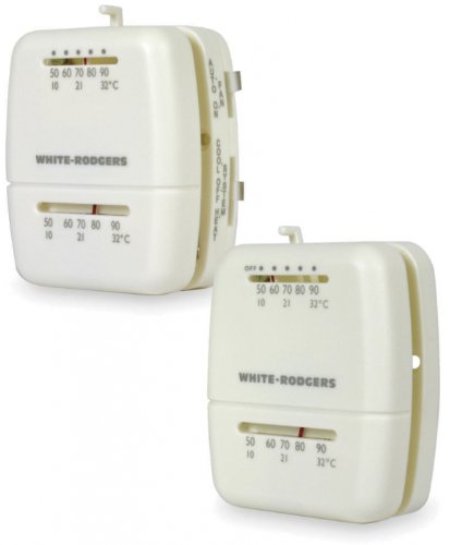 Picture of Camco C1W-9221 Heat & Cool Thermostat - Beige