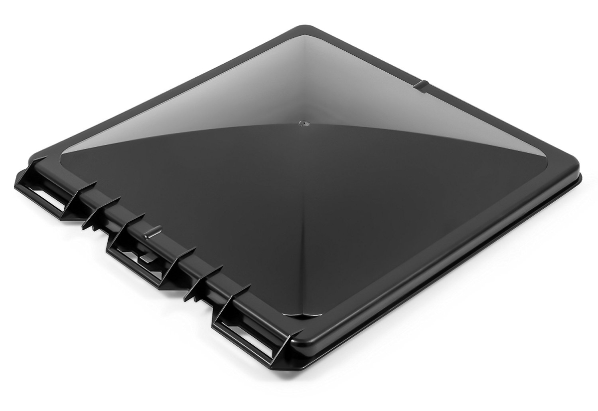 Picture of Camco C1W-40173 Replacement Vent Lid for Metal Vent Black Polypropylene
