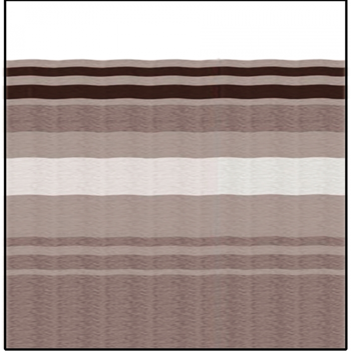 Picture of Carefree C6F-JU178A00 16 ft. 2 in. Sierra Brown Dune Stripe Weatherguard - White