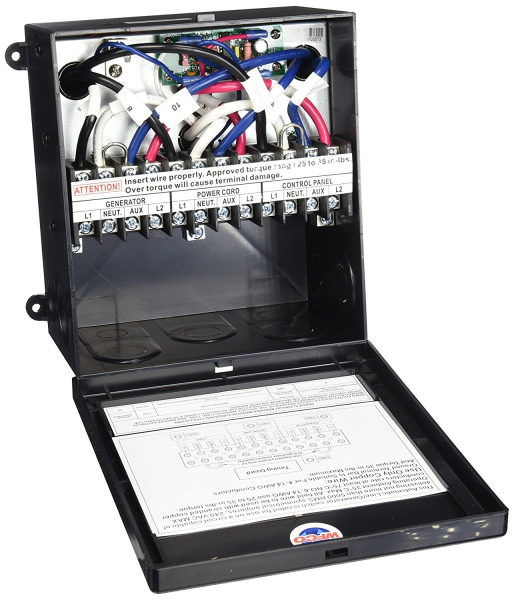 Picture of Arterra Dist C6K-T57R 50 A Transfer Switch