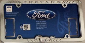 C54-42537 Ford Mustang Chrome Frame