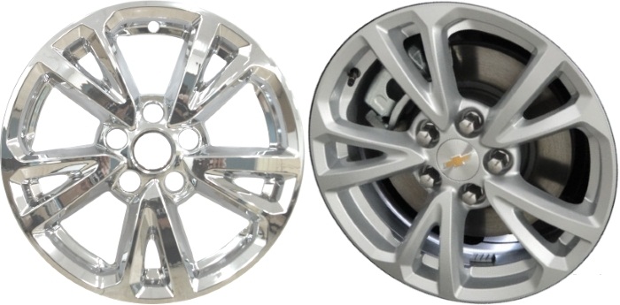 17 in. Chevrolet Equinox Chrome Wheel Skins