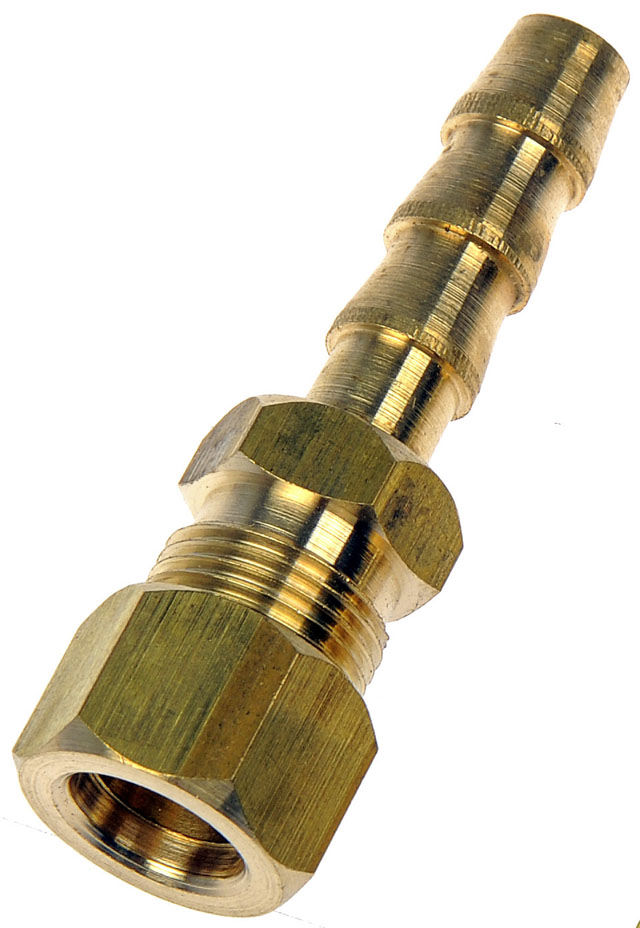 Dorman D18-800035 0.37 in. Steel Compression to Hose Barb Adapter
